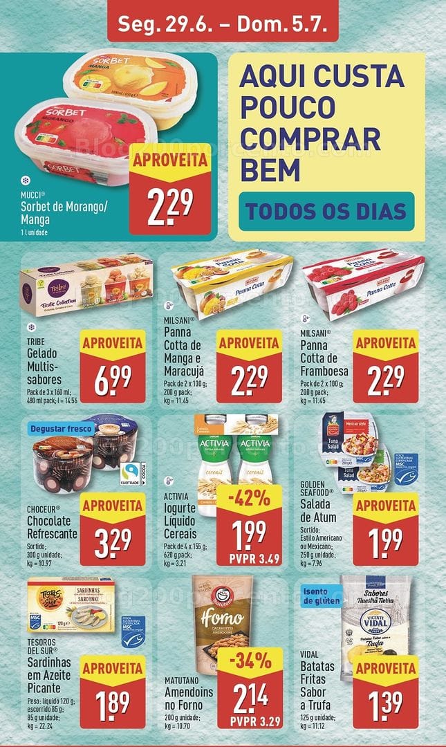 Antevisão Folheto ALDI Promoções de 29 junho a 5 julho